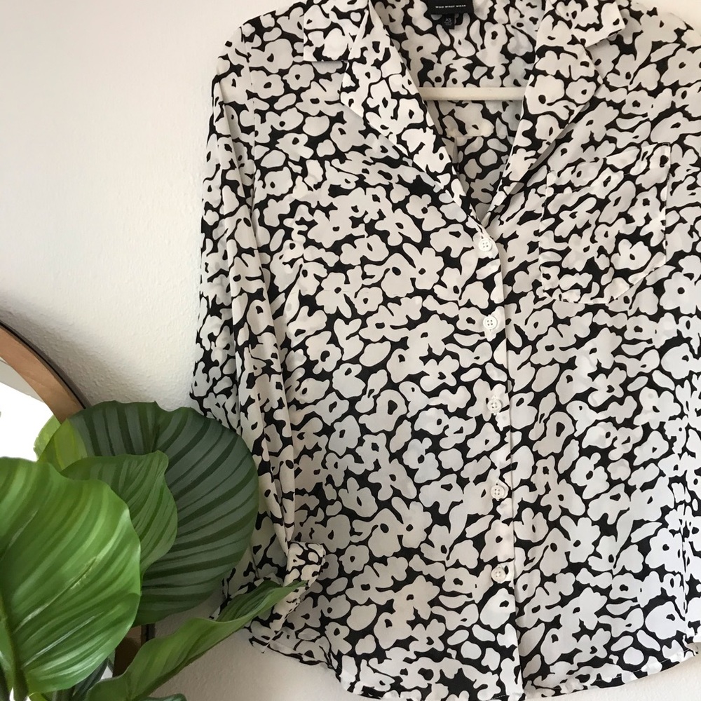 Patterned Button-Up - Picture 3 of 3